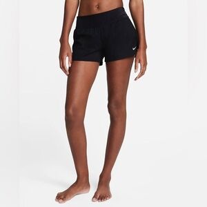 NIKE Womens Essential Swim Board‎ Shorts - Navy Blue - XL